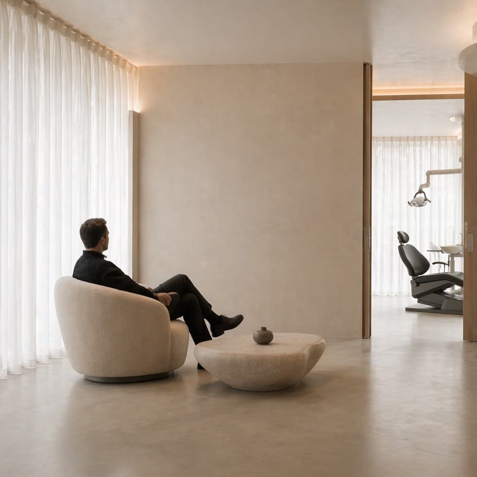 A welcoming dental reception